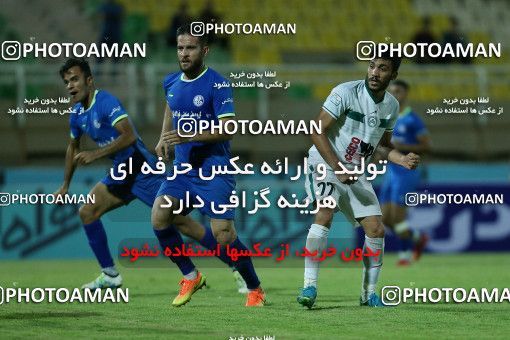 1253922, Ahvaz, , لیگ برتر فوتبال ایران، Persian Gulf Cup، Week 7، First Leg، Esteghlal Khouzestan 1 v 0 Zob Ahan Esfahan on 2018/09/22 at Ahvaz Ghadir Stadium