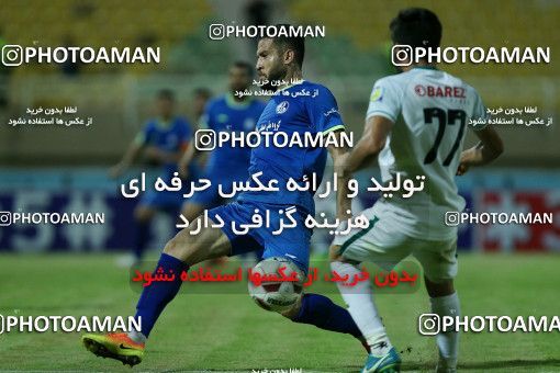 1253969, Ahvaz, , لیگ برتر فوتبال ایران، Persian Gulf Cup، Week 7، First Leg، Esteghlal Khouzestan 1 v 0 Zob Ahan Esfahan on 2018/09/22 at Ahvaz Ghadir Stadium