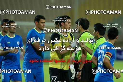 1254539, Ahvaz, , لیگ برتر فوتبال ایران، Persian Gulf Cup، Week 7، First Leg، Esteghlal Khouzestan 1 v 0 Zob Ahan Esfahan on 2018/09/22 at Ahvaz Ghadir Stadium