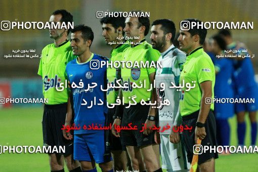 1254699, Ahvaz, , لیگ برتر فوتبال ایران، Persian Gulf Cup، Week 7، First Leg، Esteghlal Khouzestan 1 v 0 Zob Ahan Esfahan on 2018/09/22 at Ahvaz Ghadir Stadium