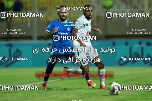 1254707, Ahvaz, , لیگ برتر فوتبال ایران، Persian Gulf Cup، Week 7، First Leg، Esteghlal Khouzestan 1 v 0 Zob Ahan Esfahan on 2018/09/22 at Ahvaz Ghadir Stadium