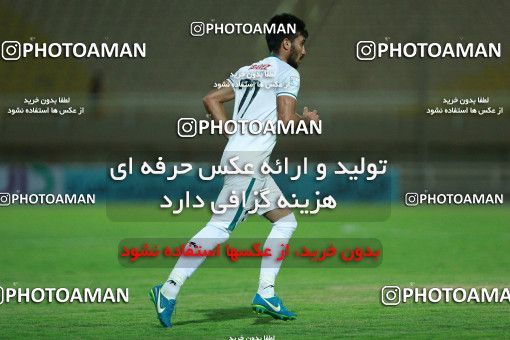 1254759, Ahvaz, , لیگ برتر فوتبال ایران، Persian Gulf Cup، Week 7، First Leg، Esteghlal Khouzestan 1 v 0 Zob Ahan Esfahan on 2018/09/22 at Ahvaz Ghadir Stadium