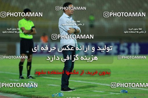 1254761, Ahvaz, , لیگ برتر فوتبال ایران، Persian Gulf Cup، Week 7، First Leg، Esteghlal Khouzestan 1 v 0 Zob Ahan Esfahan on 2018/09/22 at Ahvaz Ghadir Stadium