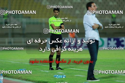 1254717, Ahvaz, , لیگ برتر فوتبال ایران، Persian Gulf Cup، Week 7، First Leg، Esteghlal Khouzestan 1 v 0 Zob Ahan Esfahan on 2018/09/22 at Ahvaz Ghadir Stadium