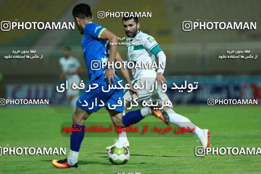 1254572, Ahvaz, , لیگ برتر فوتبال ایران، Persian Gulf Cup، Week 7، First Leg، Esteghlal Khouzestan 1 v 0 Zob Ahan Esfahan on 2018/09/22 at Ahvaz Ghadir Stadium