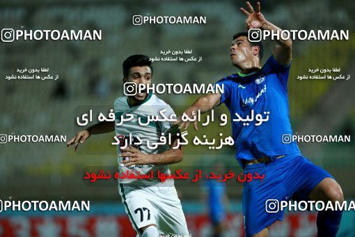 1254674, Ahvaz, , لیگ برتر فوتبال ایران، Persian Gulf Cup، Week 7، First Leg، Esteghlal Khouzestan 1 v 0 Zob Ahan Esfahan on 2018/09/22 at Ahvaz Ghadir Stadium