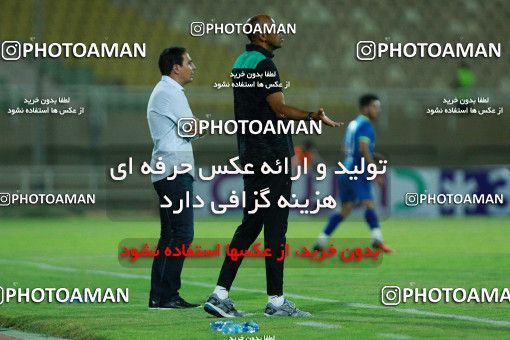 1254586, Ahvaz, , لیگ برتر فوتبال ایران، Persian Gulf Cup، Week 7، First Leg، Esteghlal Khouzestan 1 v 0 Zob Ahan Esfahan on 2018/09/22 at Ahvaz Ghadir Stadium