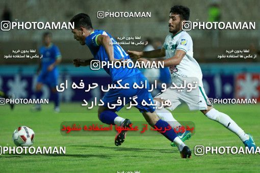 1254537, Ahvaz, , لیگ برتر فوتبال ایران، Persian Gulf Cup، Week 7، First Leg، Esteghlal Khouzestan 1 v 0 Zob Ahan Esfahan on 2018/09/22 at Ahvaz Ghadir Stadium