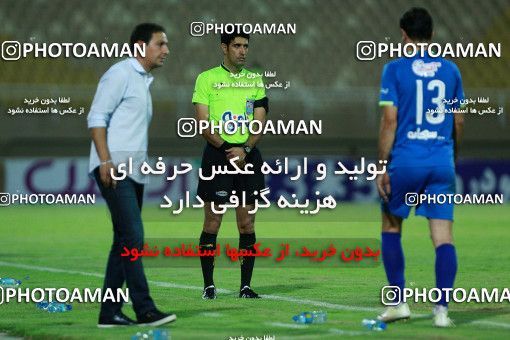1254657, Ahvaz, , لیگ برتر فوتبال ایران، Persian Gulf Cup، Week 7، First Leg، Esteghlal Khouzestan 1 v 0 Zob Ahan Esfahan on 2018/09/22 at Ahvaz Ghadir Stadium