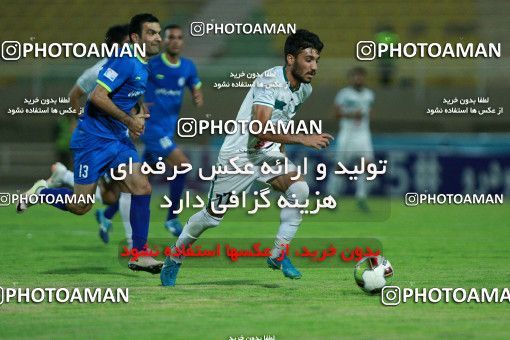 1254709, Ahvaz, , لیگ برتر فوتبال ایران، Persian Gulf Cup، Week 7، First Leg، Esteghlal Khouzestan 1 v 0 Zob Ahan Esfahan on 2018/09/22 at Ahvaz Ghadir Stadium