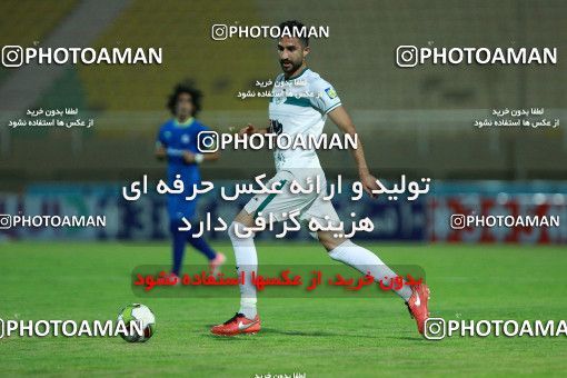 1254713, Ahvaz, , لیگ برتر فوتبال ایران، Persian Gulf Cup، Week 7، First Leg، Esteghlal Khouzestan 1 v 0 Zob Ahan Esfahan on 2018/09/22 at Ahvaz Ghadir Stadium