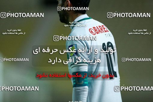 1254612, Ahvaz, , لیگ برتر فوتبال ایران، Persian Gulf Cup، Week 7، First Leg، Esteghlal Khouzestan 1 v 0 Zob Ahan Esfahan on 2018/09/22 at Ahvaz Ghadir Stadium