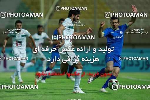 1254749, Ahvaz, , لیگ برتر فوتبال ایران، Persian Gulf Cup، Week 7، First Leg، Esteghlal Khouzestan 1 v 0 Zob Ahan Esfahan on 2018/09/22 at Ahvaz Ghadir Stadium