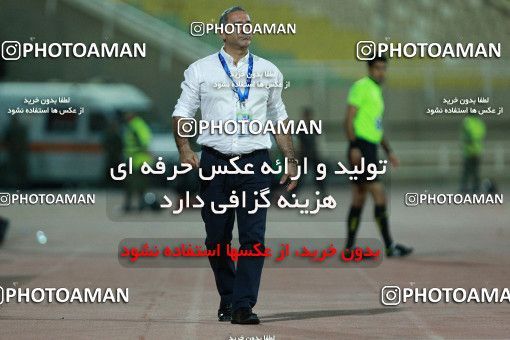 1254662, Ahvaz, , لیگ برتر فوتبال ایران، Persian Gulf Cup، Week 7، First Leg، Esteghlal Khouzestan 1 v 0 Zob Ahan Esfahan on 2018/09/22 at Ahvaz Ghadir Stadium