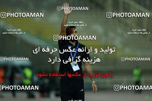 1254565, Ahvaz, , لیگ برتر فوتبال ایران، Persian Gulf Cup، Week 7، First Leg، Esteghlal Khouzestan 1 v 0 Zob Ahan Esfahan on 2018/09/22 at Ahvaz Ghadir Stadium