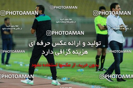 1254745, Ahvaz, , لیگ برتر فوتبال ایران، Persian Gulf Cup، Week 7، First Leg، Esteghlal Khouzestan 1 v 0 Zob Ahan Esfahan on 2018/09/22 at Ahvaz Ghadir Stadium