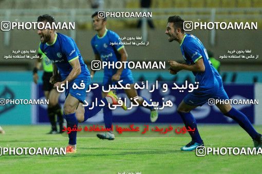 1254544, Ahvaz, , لیگ برتر فوتبال ایران، Persian Gulf Cup، Week 7، First Leg، Esteghlal Khouzestan 1 v 0 Zob Ahan Esfahan on 2018/09/22 at Ahvaz Ghadir Stadium