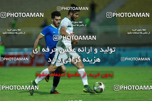 1254617, Ahvaz, , لیگ برتر فوتبال ایران، Persian Gulf Cup، Week 7، First Leg، Esteghlal Khouzestan 1 v 0 Zob Ahan Esfahan on 2018/09/22 at Ahvaz Ghadir Stadium