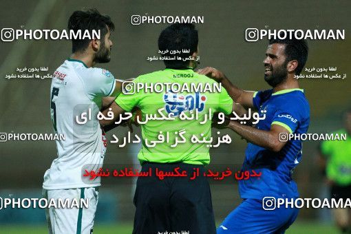 1254723, Ahvaz, , لیگ برتر فوتبال ایران، Persian Gulf Cup، Week 7، First Leg، Esteghlal Khouzestan 1 v 0 Zob Ahan Esfahan on 2018/09/22 at Ahvaz Ghadir Stadium
