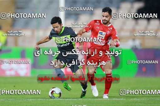 1254504, Tehran, , لیگ برتر فوتبال ایران، Persian Gulf Cup، Week 6، First Leg، Persepolis 2 v 1 Nassaji Qaemshahr on 2018/09/12 at Azadi Stadium
