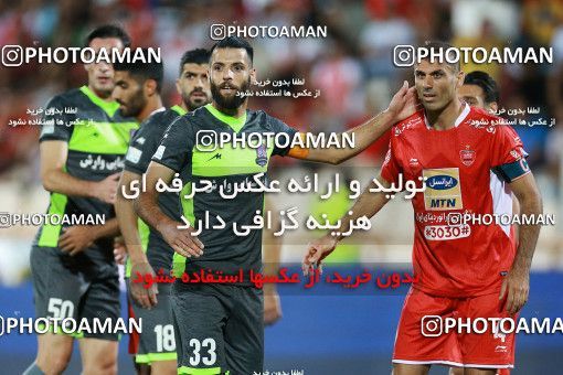 1254501, Tehran, , لیگ برتر فوتبال ایران، Persian Gulf Cup، Week 6، First Leg، Persepolis 2 v 1 Nassaji Qaemshahr on 2018/09/12 at Azadi Stadium