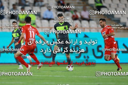 1254346, Tehran, , لیگ برتر فوتبال ایران، Persian Gulf Cup، Week 6، First Leg، Persepolis 2 v 1 Nassaji Qaemshahr on 2018/09/12 at Azadi Stadium