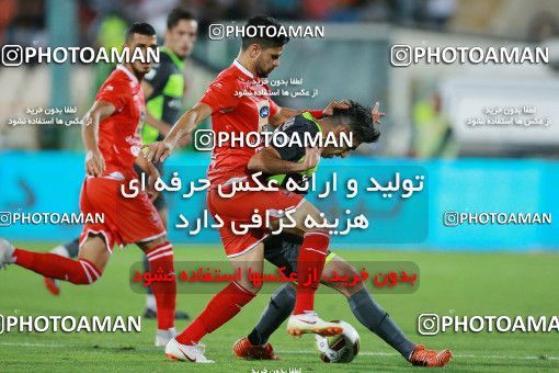 1254353, Tehran, , لیگ برتر فوتبال ایران، Persian Gulf Cup، Week 6، First Leg، Persepolis 2 v 1 Nassaji Qaemshahr on 2018/09/12 at Azadi Stadium