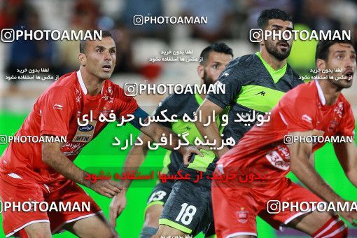 1254771, Tehran, , لیگ برتر فوتبال ایران، Persian Gulf Cup، Week 6، First Leg، Persepolis 2 v 1 Nassaji Qaemshahr on 2018/09/12 at Azadi Stadium