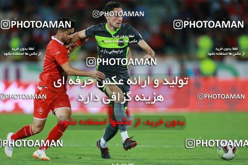 1254716, Tehran, , لیگ برتر فوتبال ایران، Persian Gulf Cup، Week 6، First Leg، Persepolis 2 v 1 Nassaji Qaemshahr on 2018/09/12 at Azadi Stadium