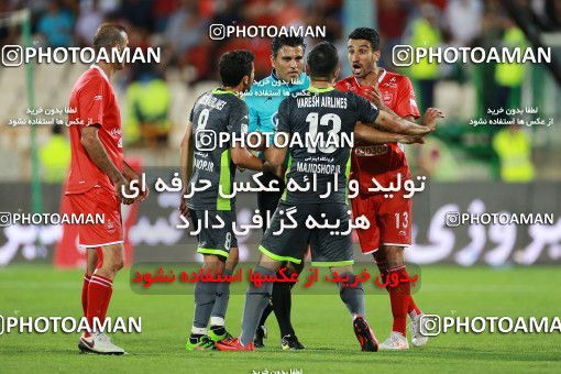1254782, Tehran, , لیگ برتر فوتبال ایران، Persian Gulf Cup، Week 6، First Leg، Persepolis 2 v 1 Nassaji Qaemshahr on 2018/09/12 at Azadi Stadium