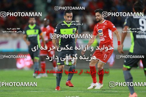1254837, Tehran, , لیگ برتر فوتبال ایران، Persian Gulf Cup، Week 6، First Leg، Persepolis 2 v 1 Nassaji Qaemshahr on 2018/09/12 at Azadi Stadium