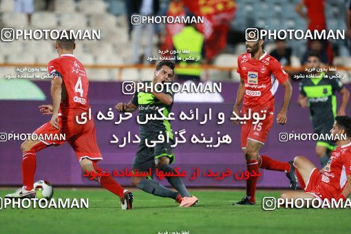 1254793, Tehran, , لیگ برتر فوتبال ایران، Persian Gulf Cup، Week 6، First Leg، Persepolis 2 v 1 Nassaji Qaemshahr on 2018/09/12 at Azadi Stadium