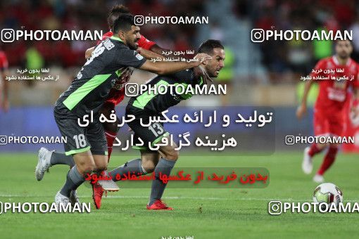 1259102, Tehran, , لیگ برتر فوتبال ایران، Persian Gulf Cup، Week 6، First Leg، Persepolis 2 v 1 Nassaji Qaemshahr on 2018/09/12 at Azadi Stadium
