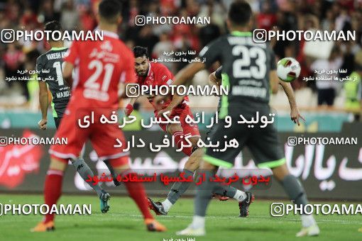 1259082, Tehran, , لیگ برتر فوتبال ایران، Persian Gulf Cup، Week 6، First Leg، Persepolis 2 v 1 Nassaji Qaemshahr on 2018/09/12 at Azadi Stadium