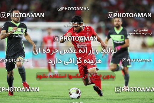 1259132, Tehran, , لیگ برتر فوتبال ایران، Persian Gulf Cup، Week 6، First Leg، Persepolis 2 v 1 Nassaji Qaemshahr on 2018/09/12 at Azadi Stadium