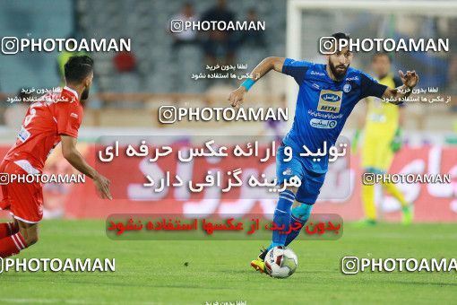 1255259, Tehran, , لیگ برتر فوتبال ایران، Persian Gulf Cup، Week 8، First Leg، Esteghlal 0 v 0 Persepolis on 2018/09/27 at Azadi Stadium