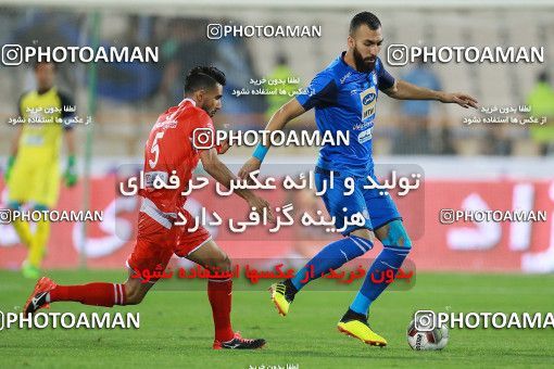 1255216, Tehran, , لیگ برتر فوتبال ایران، Persian Gulf Cup، Week 8، First Leg، Esteghlal 0 v 0 Persepolis on 2018/09/27 at Azadi Stadium