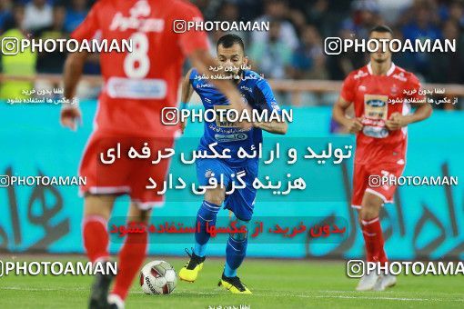1255387, Tehran, , لیگ برتر فوتبال ایران، Persian Gulf Cup، Week 8، First Leg، Esteghlal 0 v 0 Persepolis on 2018/09/27 at Azadi Stadium