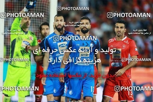 1255367, Tehran, , لیگ برتر فوتبال ایران، Persian Gulf Cup، Week 8، First Leg، Esteghlal 0 v 0 Persepolis on 2018/09/27 at Azadi Stadium