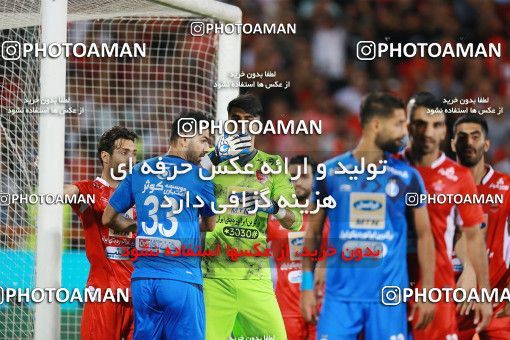 1255348, Tehran, , لیگ برتر فوتبال ایران، Persian Gulf Cup، Week 8، First Leg، Esteghlal 0 v 0 Persepolis on 2018/09/27 at Azadi Stadium