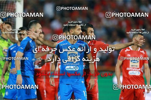 1255380, Tehran, , لیگ برتر فوتبال ایران، Persian Gulf Cup، Week 8، First Leg، Esteghlal 0 v 0 Persepolis on 2018/09/27 at Azadi Stadium