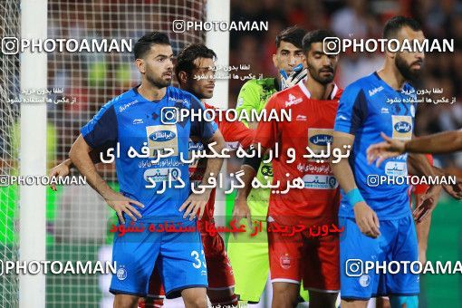 1255399, Tehran, , لیگ برتر فوتبال ایران، Persian Gulf Cup، Week 8، First Leg، Esteghlal 0 v 0 Persepolis on 2018/09/27 at Azadi Stadium