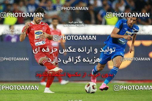 1255393, Tehran, , لیگ برتر فوتبال ایران، Persian Gulf Cup، Week 8، First Leg، Esteghlal 0 v 0 Persepolis on 2018/09/27 at Azadi Stadium