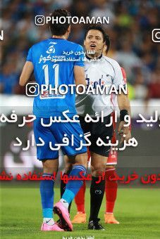 1255360, Tehran, , لیگ برتر فوتبال ایران، Persian Gulf Cup، Week 8، First Leg، Esteghlal 0 v 0 Persepolis on 2018/09/27 at Azadi Stadium