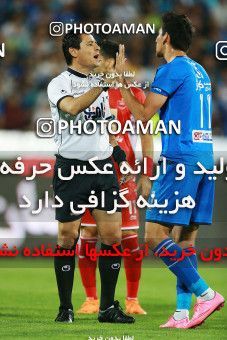 1255333, Tehran, , لیگ برتر فوتبال ایران، Persian Gulf Cup، Week 8، First Leg، Esteghlal 0 v 0 Persepolis on 2018/09/27 at Azadi Stadium