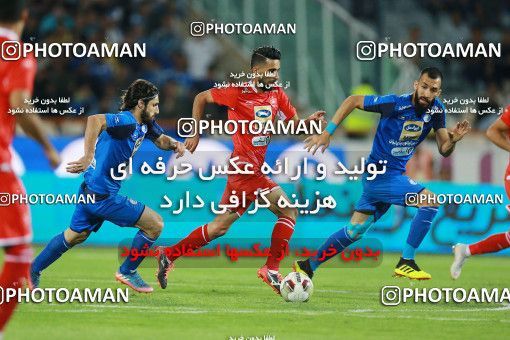 1255263, Tehran, , لیگ برتر فوتبال ایران، Persian Gulf Cup، Week 8، First Leg، Esteghlal 0 v 0 Persepolis on 2018/09/27 at Azadi Stadium