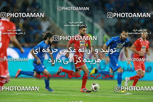 1255299, Tehran, , لیگ برتر فوتبال ایران، Persian Gulf Cup، Week 8، First Leg، Esteghlal 0 v 0 Persepolis on 2018/09/27 at Azadi Stadium