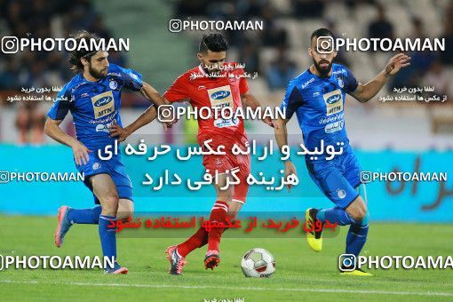 1255239, Tehran, , لیگ برتر فوتبال ایران، Persian Gulf Cup، Week 8، First Leg، Esteghlal 0 v 0 Persepolis on 2018/09/27 at Azadi Stadium