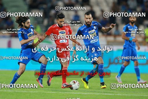 1255420, Tehran, , لیگ برتر فوتبال ایران، Persian Gulf Cup، Week 8، First Leg، Esteghlal 0 v 0 Persepolis on 2018/09/27 at Azadi Stadium
