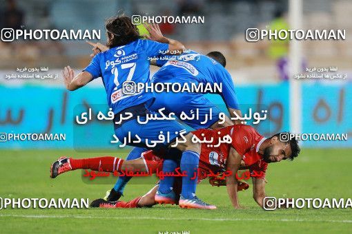1255321, Tehran, , لیگ برتر فوتبال ایران، Persian Gulf Cup، Week 8، First Leg، Esteghlal 0 v 0 Persepolis on 2018/09/27 at Azadi Stadium
